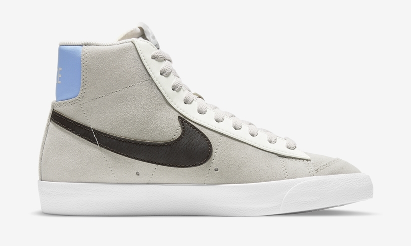 ナイキ ブレーザー ミッド 77 スエード “グレー/ブラック/ブルー” (NIKE BLAZER MID 77 SUEDE “Grey/Black/Blue”) [DH3862-001]