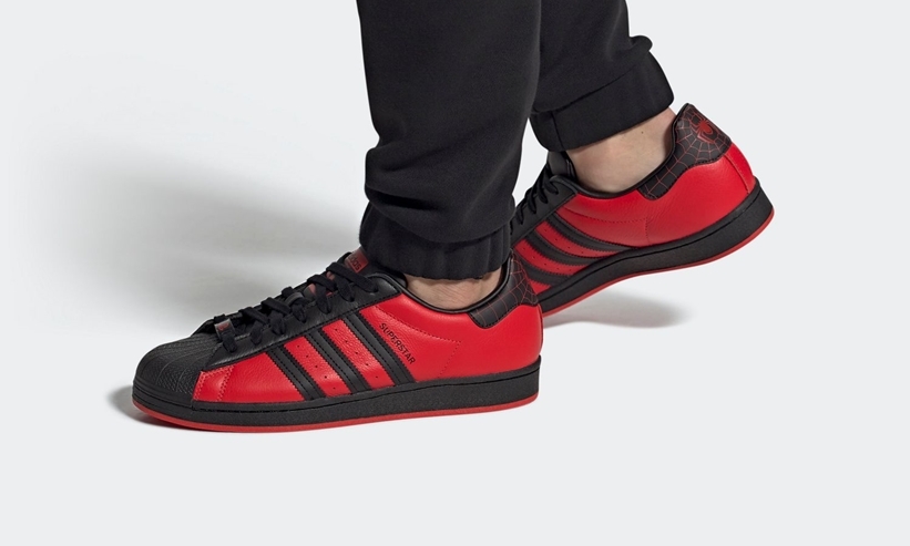 11/19 発売！スパイダーマン マイルズ・モラレス × アディダス オリジナルス スーパースター (Spider-Man: Miles Morales adidas Originals SUPERSTAR) [GV7128]