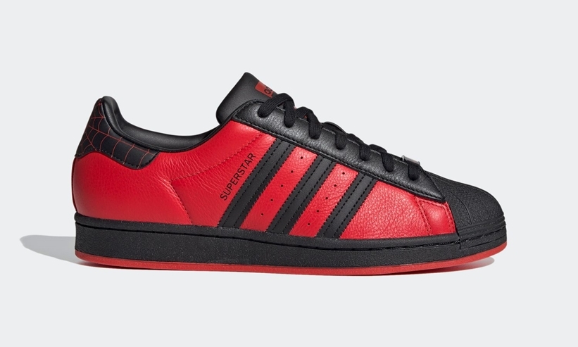 11/19 発売！スパイダーマン マイルズ・モラレス × アディダス オリジナルス スーパースター (Spider-Man: Miles Morales adidas Originals SUPERSTAR) [GV7128]