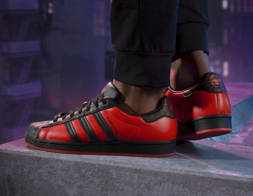 11/19 発売！スパイダーマン マイルズ・モラレス × アディダス オリジナルス スーパースター (Spider-Man: Miles Morales adidas Originals SUPERSTAR) [GV7128]