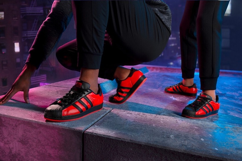 11/19 発売！スパイダーマン マイルズ・モラレス × アディダス オリジナルス スーパースター (Spider-Man: Miles Morales adidas Originals SUPERSTAR) [GV7128]