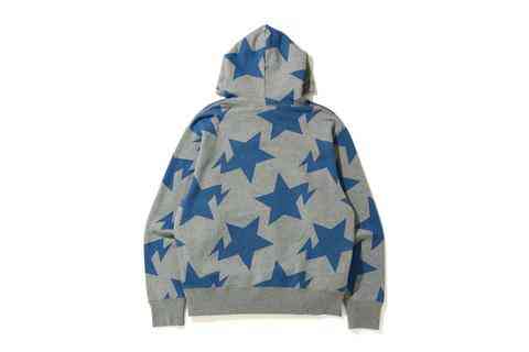 A BATHING APEからアーカイブデザインである「STA PATTERN」を使用したプルオーバーフーディー「RELAXED STA PATTERN PULLOVER HOODIE」が11/14発売 (ア ベイシング エイプ)