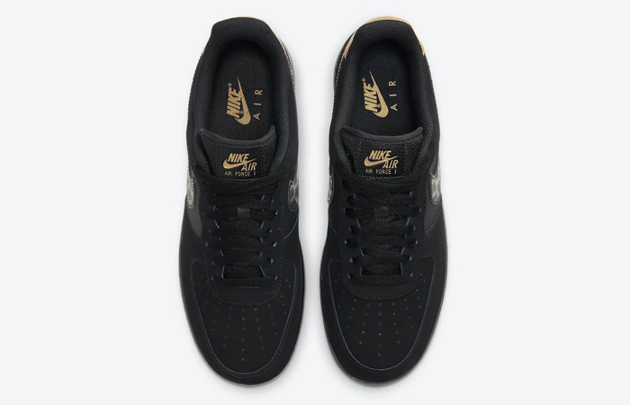 11/21 発売！ナイキ エア フォース 1 ロー “マットブラック/メタリックゴールド” (NIKE AIR FORCE 1 LOW “Matte Black/Metallic Gold”) [DC3951-001]