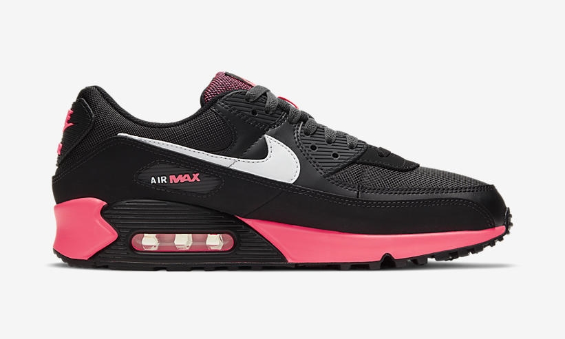 ナイキ エア マックス 90 “ブラック/ホワイト/レーサーピンク” (NIKE AIR MAX 90 “Black/White/Racer Pink”) [DB3915-003]