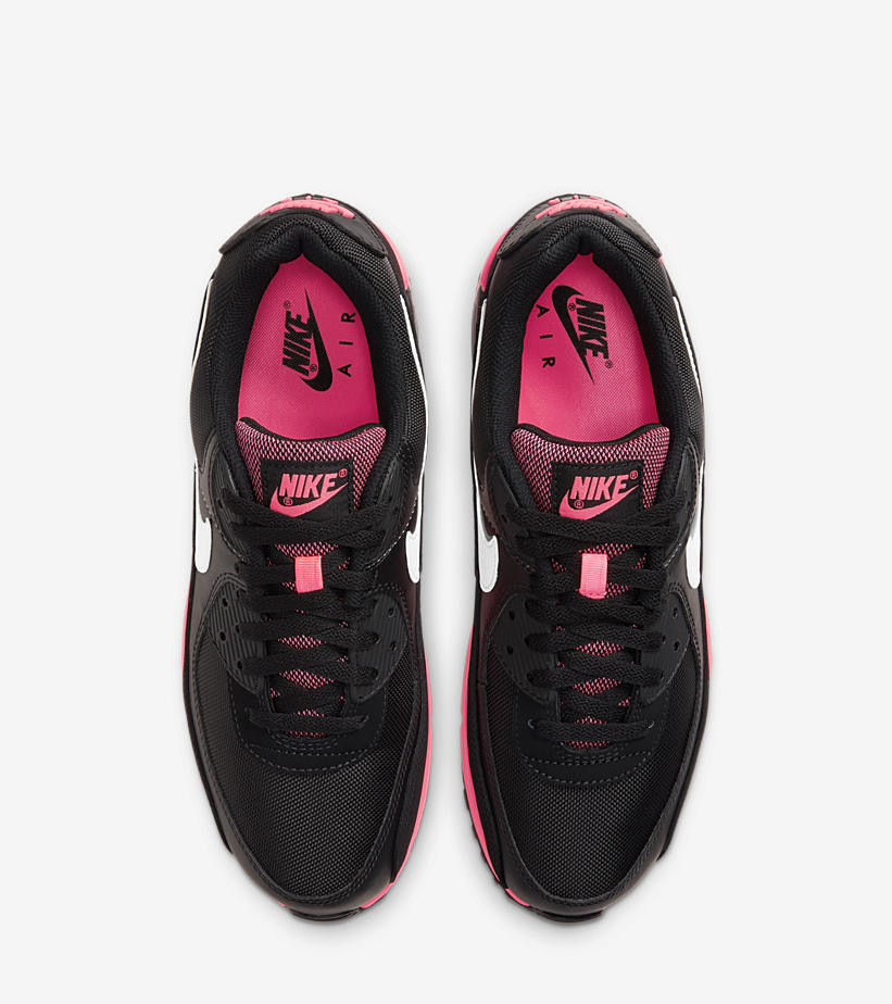 ナイキ エア マックス 90 “ブラック/ホワイト/レーサーピンク” (NIKE AIR MAX 90 “Black/White/Racer Pink”) [DB3915-003]