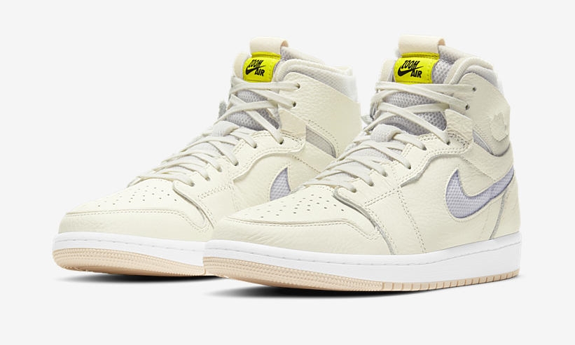 ナイキ ウィメンズ エア ジョーダン 1 ハイ ズーム “セイル/パールホワイト” (NIKE WMNS AIR JORDAN 1 HIGH ZOOM “Sail/Pearl White”) [CT0979-107]