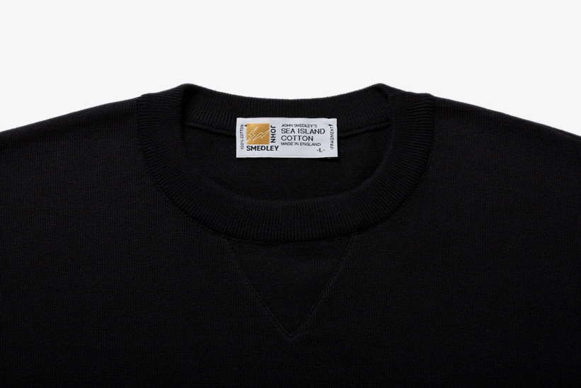 FRAGMENT × JOHN SMEDLEY コラボ ニットスウェットシャツが11/20 発売 (フラグメント 藤原ヒロシ ジョン スメドレー)