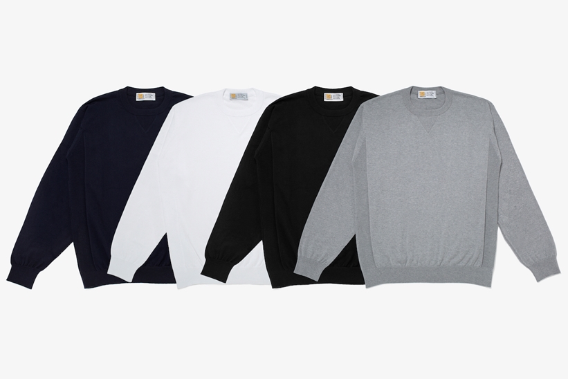 FRAGMENT × JOHN SMEDLEY コラボ ニットスウェットシャツが11/20 発売 (フラグメント 藤原ヒロシ ジョン スメドレー)