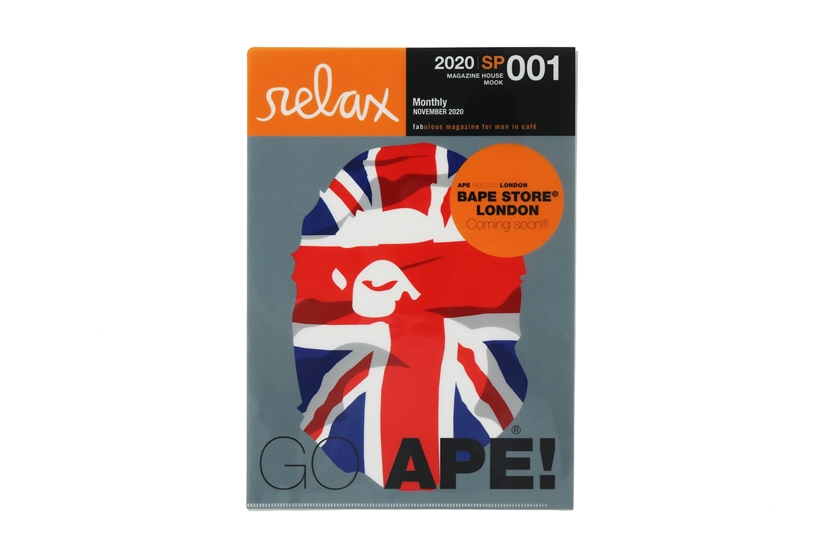 A BATHING APE × relax magazine × PARCO Shibuya トリプルコラボアイテムが限定2店舗のみで11/20 発売 (ア ベイシング エイプ リラックス マガジン パルコ渋谷)