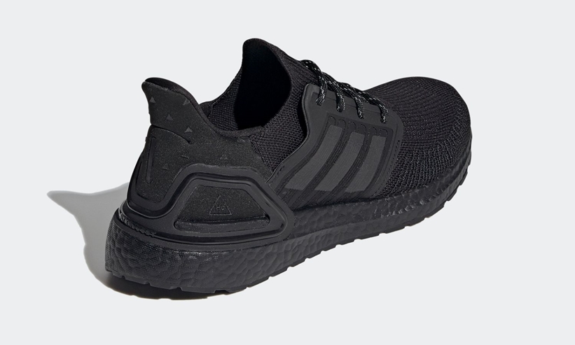 12/12 発売！Pharrell Williams × adidas ULTRA BOOST 20 “Black Future” (ファレル・ウィリアムス アディダス ウルトラ ブースト 20 “ブラックフューチャー”) [H01892]