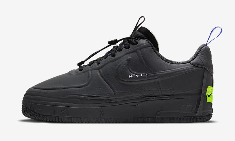 国内 2/6 発売！ナイキ エア フォース 1 ロー エクスペリメンタル “ブラック” (NIKE AIR FORCE 1 LOW EXPERIMENTAL “Black”) [CV1754-001]