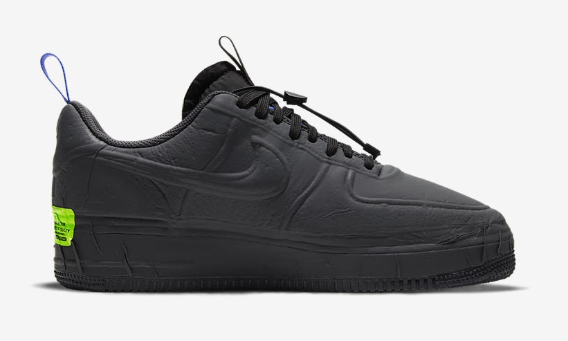 国内 2/6 発売！ナイキ エア フォース 1 ロー エクスペリメンタル “ブラック” (NIKE AIR FORCE 1 LOW EXPERIMENTAL “Black”) [CV1754-001]