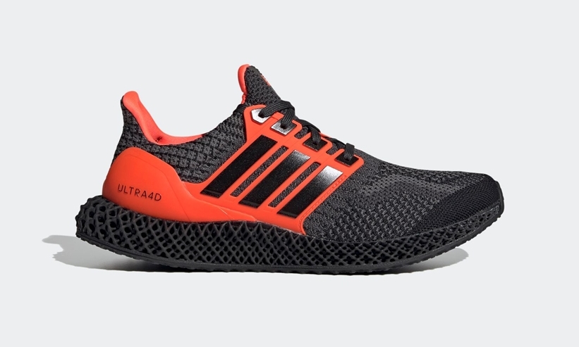 12/12 発売！adidas ULTRA 4D 5.0 “Core Black/Solar Orange” (アディダス ウルトラ 4D 5.0 “コアブラック/ソーラーオレンジ”) [G58159]