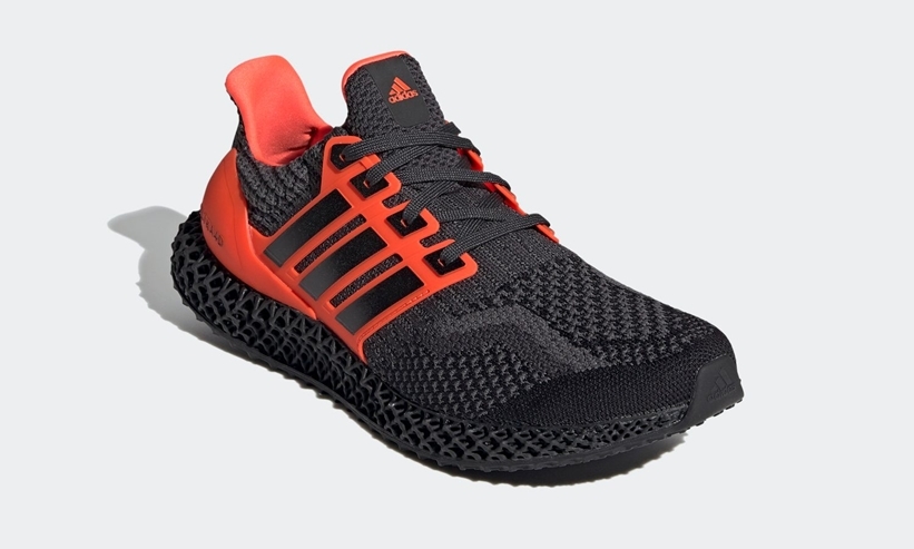 12/12 発売！adidas ULTRA 4D 5.0 “Core Black/Solar Orange” (アディダス ウルトラ 4D 5.0 “コアブラック/ソーラーオレンジ”) [G58159]