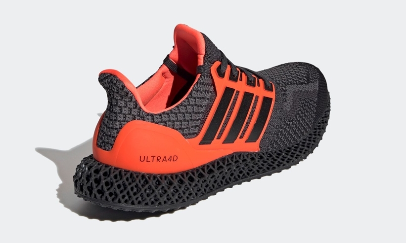 12/12 発売！adidas ULTRA 4D 5.0 “Core Black/Solar Orange” (アディダス ウルトラ 4D 5.0 “コアブラック/ソーラーオレンジ”) [G58159]