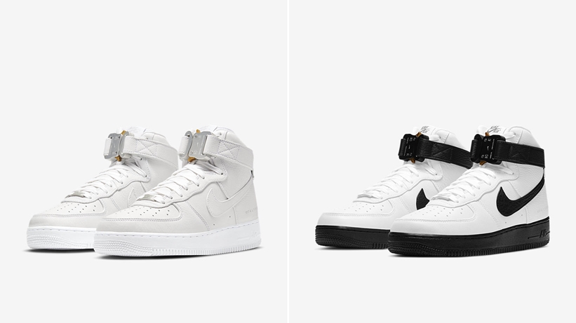 海外 11/21 発売！ALYX MATTHEW M WILLIAMS × NIKE AIR FORCE 1 HIGH “White” (アリクス マシュー・ウィリアムズ ナイキ エア フォース 1 ハイ ホワイト) [CQ4018-100,101]