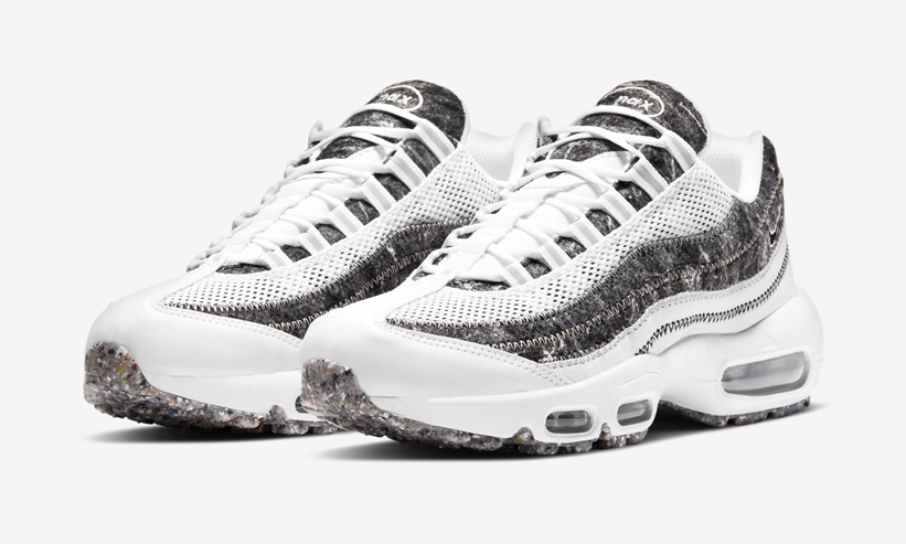 ナイキ エア マックス 95 クレーター “ホワイト/グレー/ボルト” (NIKE AIR MAX 95 CRATER “White/Grey/Volt”) [CV8830-100]