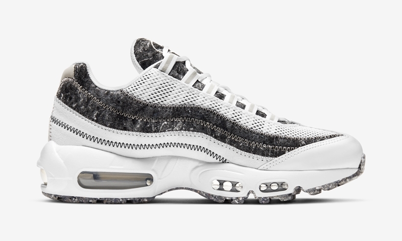 ナイキ エア マックス 95 クレーター “ホワイト/グレー/ボルト” (NIKE AIR MAX 95 CRATER “White/Grey/Volt”) [CV8830-100]