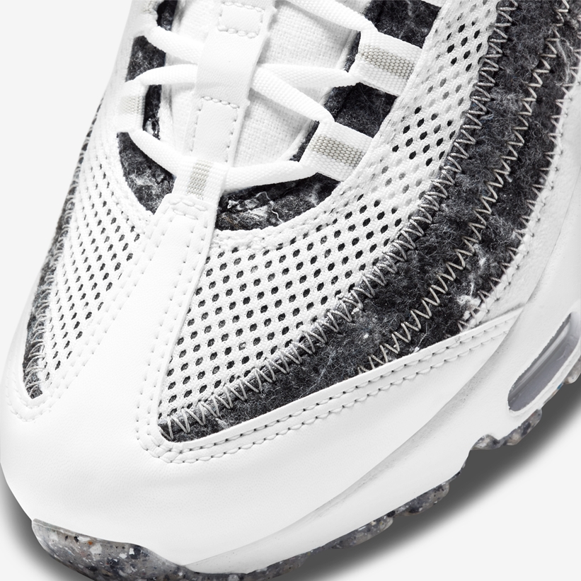 ナイキ エア マックス 95 クレーター “ホワイト/グレー/ボルト” (NIKE AIR MAX 95 CRATER “White/Grey/Volt”) [CV8830-100]