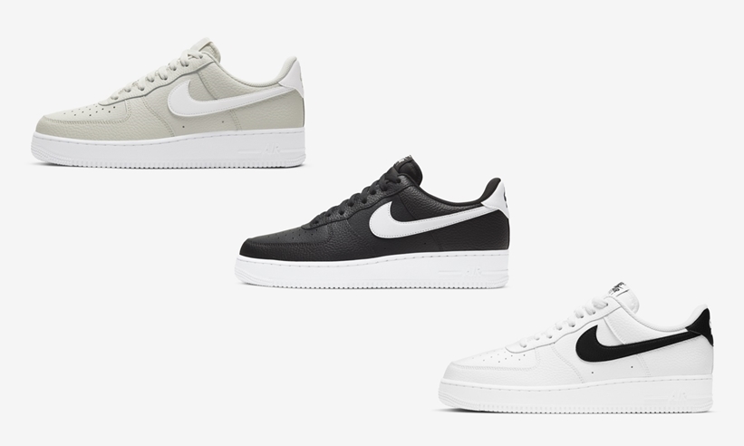 ナイキ エア フォース 1 07 ロー プレミアム “グレー/ブラック/ホワイト” (NIKE AIR FORCE 1 07 LOW PREMIUM “Grey/Black/White”) [CT2302-001/CT2302-002/CT2302-100]