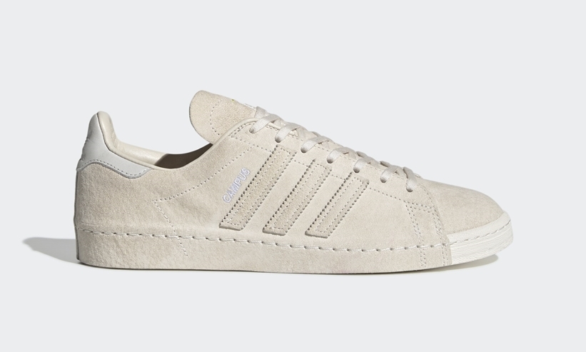 国内 11/21 発売！RECOUTURE × adidas CONSORTIUM S CAMPUS 80s SH “Chalk White/Dark Blue” (リクチュール アディダス コンソーシアム キャンパス 80s “チョークホワイト/ダークブルー”) [FY6750]