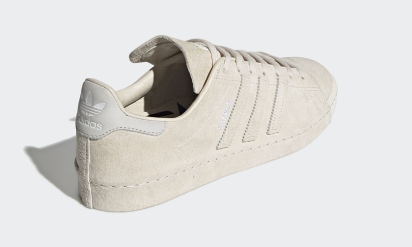 国内 11/21 発売！RECOUTURE × adidas CONSORTIUM S CAMPUS 80s SH “Chalk White/Dark Blue” (リクチュール アディダス コンソーシアム キャンパス 80s “チョークホワイト/ダークブルー”) [FY6750]