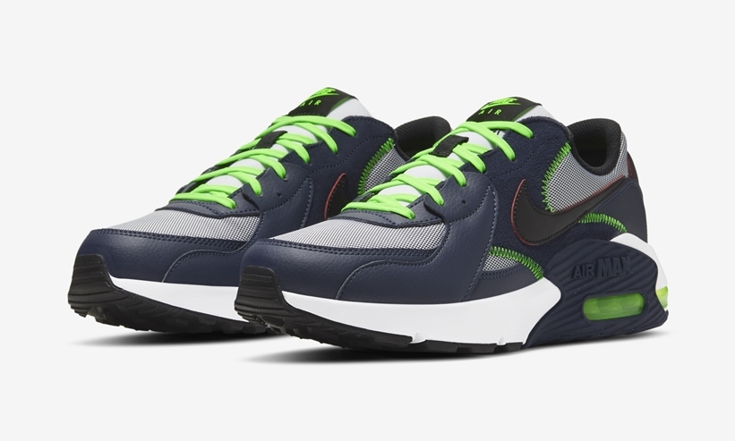 ナイキ エア マックス エクシー “ネイビー/グレー/ボルト” (NIKE AIR MAX EXCEE “Navy/Grey/Volt”) [CD4165-400]