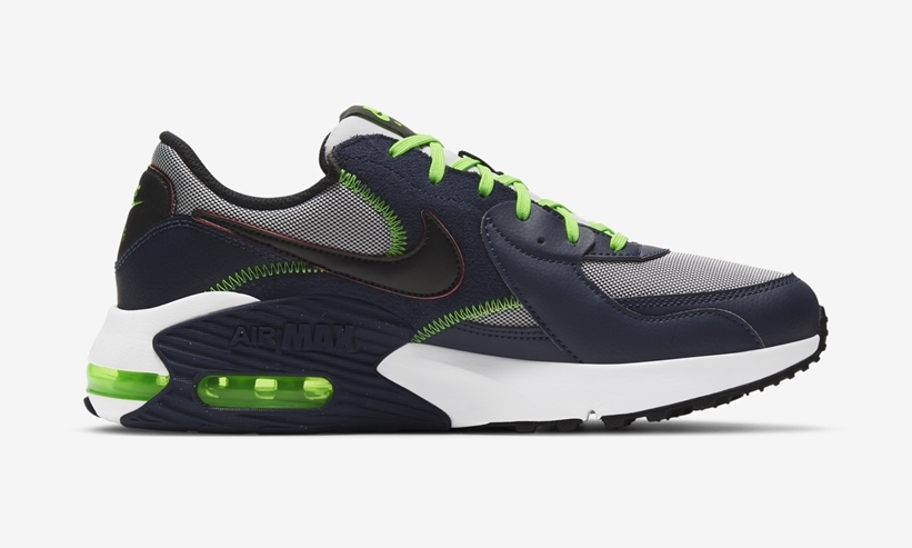 ナイキ エア マックス エクシー “ネイビー/グレー/ボルト” (NIKE AIR MAX EXCEE “Navy/Grey/Volt”) [CD4165-400]