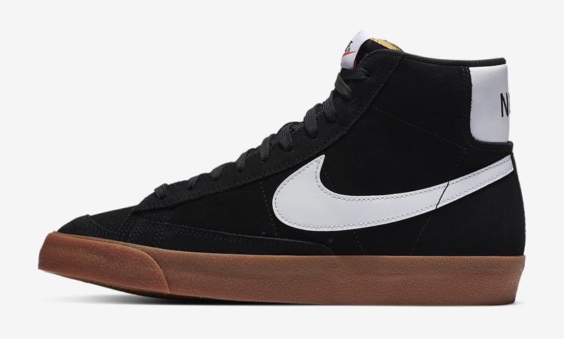 ナイキ ブレーザー ミッド 77 スエード “ブラック/ガム” (NIKE BLAZER MID 77 SUEDE “Black/Gum Medium Brown”) [CI1172-003]