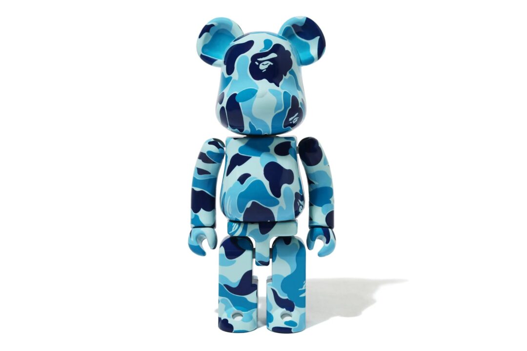 11/21 発売！A BATHING APE × BE@RBRICK コラボ最新作は、バンダイの超合金がABC CAMO柄で登場 (ア ベイシング エイプ ベアブリック)