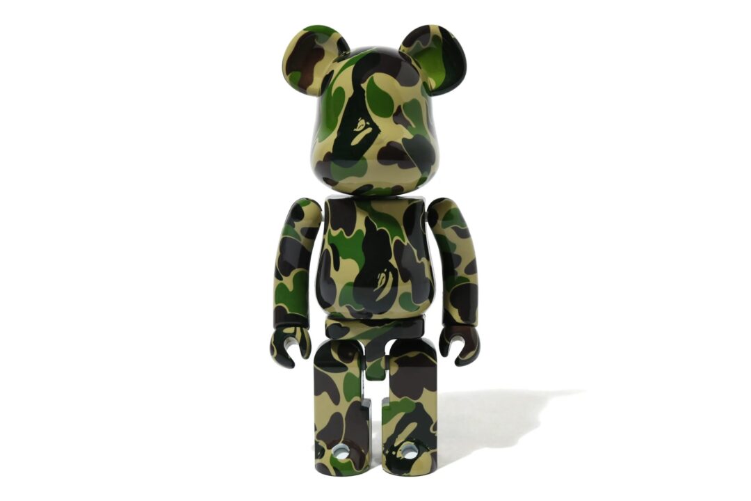 11/21 発売！A BATHING APE × BE@RBRICK コラボ最新作は、バンダイの超合金がABC CAMO柄で登場 (ア ベイシング エイプ ベアブリック)