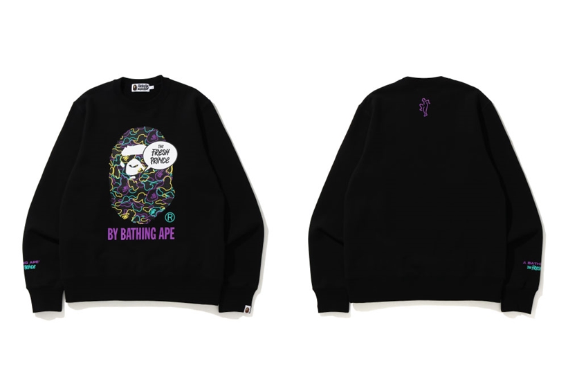 「A BATHING APE」×「ザ・フレッシュ・プリンス・オブ・ベル・エア」の30周年を記念したカプセルコレクションが11/21発売 (ア ベイシング エイプ THE FRESH PRINCE)