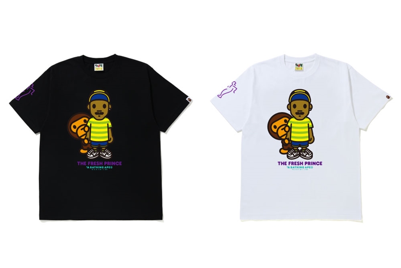 「A BATHING APE」×「ザ・フレッシュ・プリンス・オブ・ベル・エア」の30周年を記念したカプセルコレクションが11/21発売 (ア ベイシング エイプ THE FRESH PRINCE)