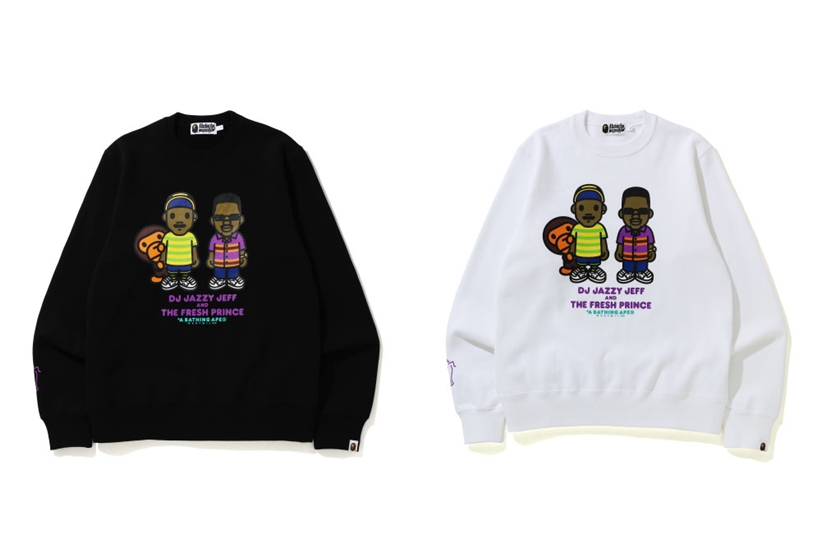 「A BATHING APE」×「ザ・フレッシュ・プリンス・オブ・ベル・エア」の30周年を記念したカプセルコレクションが11/21発売 (ア ベイシング エイプ THE FRESH PRINCE)