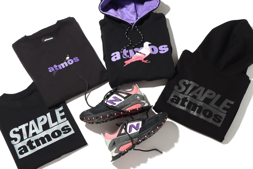 New Balance × atmos × STAPLE トリプルコラボアパレルコレクションが11/21発売 (ニューバランス アトモス ステイプル)