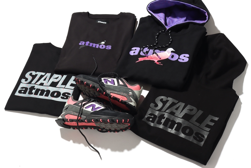 New Balance × atmos × STAPLE トリプルコラボアパレルコレクションが11/28 発売 (ニューバランス アトモス ステイプル)