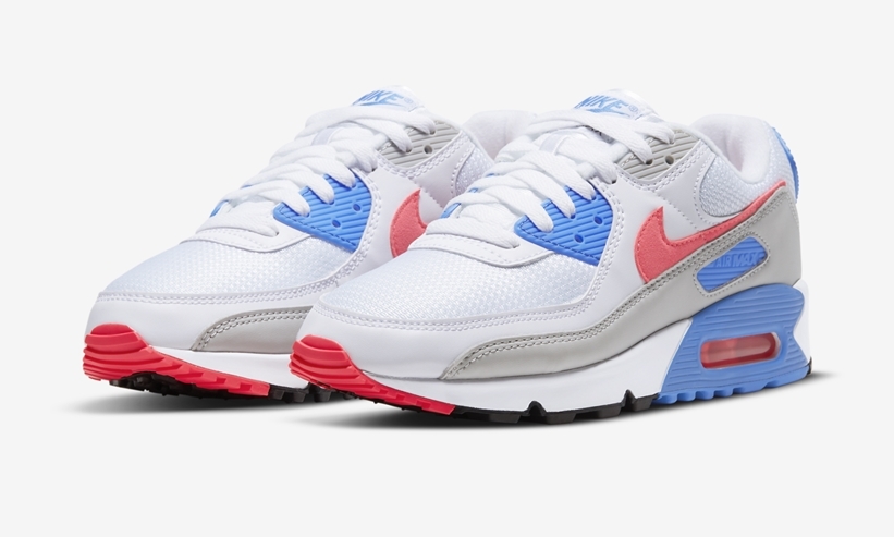 ナイキ エア マックス 90 “ホワイト/ブルー/ピンク” (NIKE AIR MAX 90 "White/Blue/Pink”) [DA8856-100]