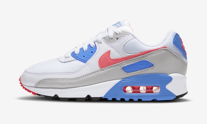 ナイキ エア マックス 90 “ホワイト/ブルー/ピンク” (NIKE AIR MAX 90 “White/Blue/Pink”) [DA8856-100]