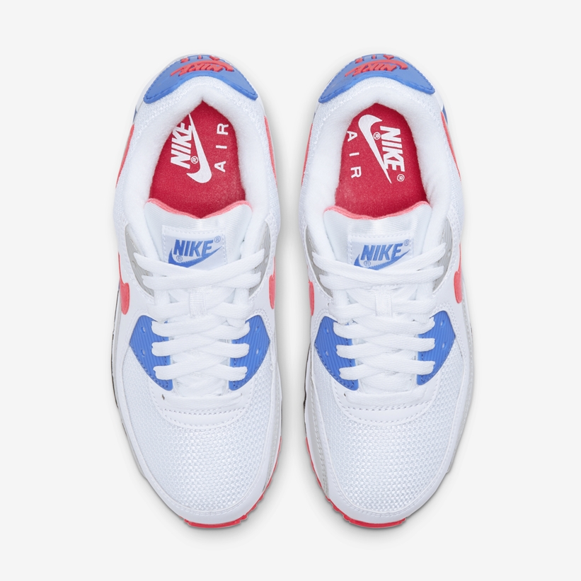 ナイキ エア マックス 90 “ホワイト/ブルー/ピンク” (NIKE AIR MAX 90 “White/Blue/Pink”) [DA8856-100]