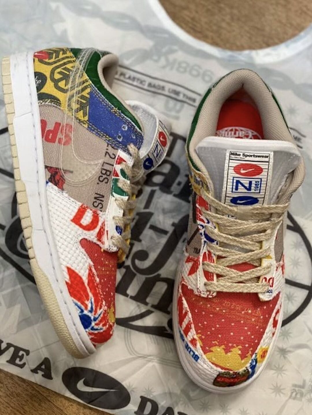 国内 3/4 発売！ナイキ ダンク ロー SP “シティマーケット” (NIKE DUNK LOW SP “City Market”) [DA6125-900]