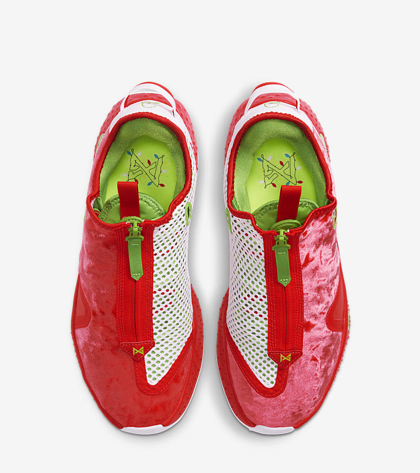 2020年 クリスマスモデル！ナイキ PG 4 “クリムゾン/ホワイト/グリーンアップル” (NIKE PG 4 “Christmas” Crimson/White/Green Apple) [CD5082-602]