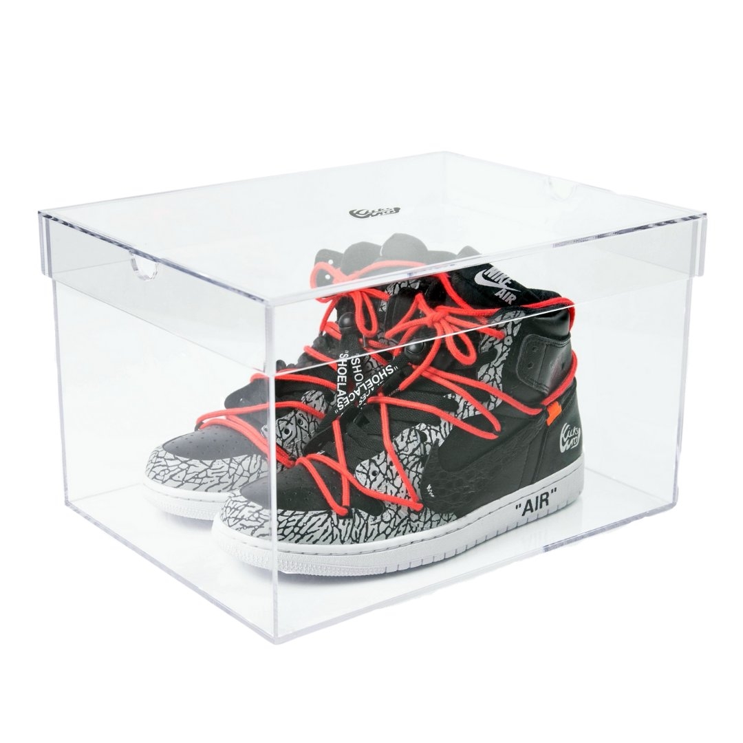 【11/22 21:00 リストック】KicksWrap のスニーカー収納ボックス「Boxes -Horizontal Model-」「Acrylic Box」
