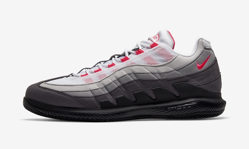 ナイキ コート ヴェイパー × AM95 “ソーラーレッド” (NIKE COURT VAPOR AM95 “Solar Red”) [DB6064-100]