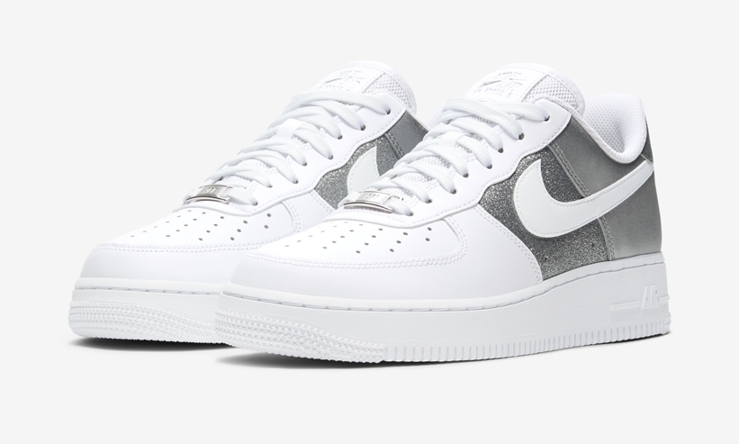 ナイキ エア フォース 1 07 ロー “ホワイト/メタリックシルバー” (NIKE AIR FORCE 1 07 LOW “White/Metallic Silver”) [DD6629-100]