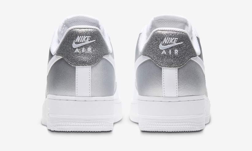 ナイキ エア フォース 1 07 ロー “ホワイト/メタリックシルバー” (NIKE AIR FORCE 1 07 LOW “White/Metallic Silver”) [DD6629-100]