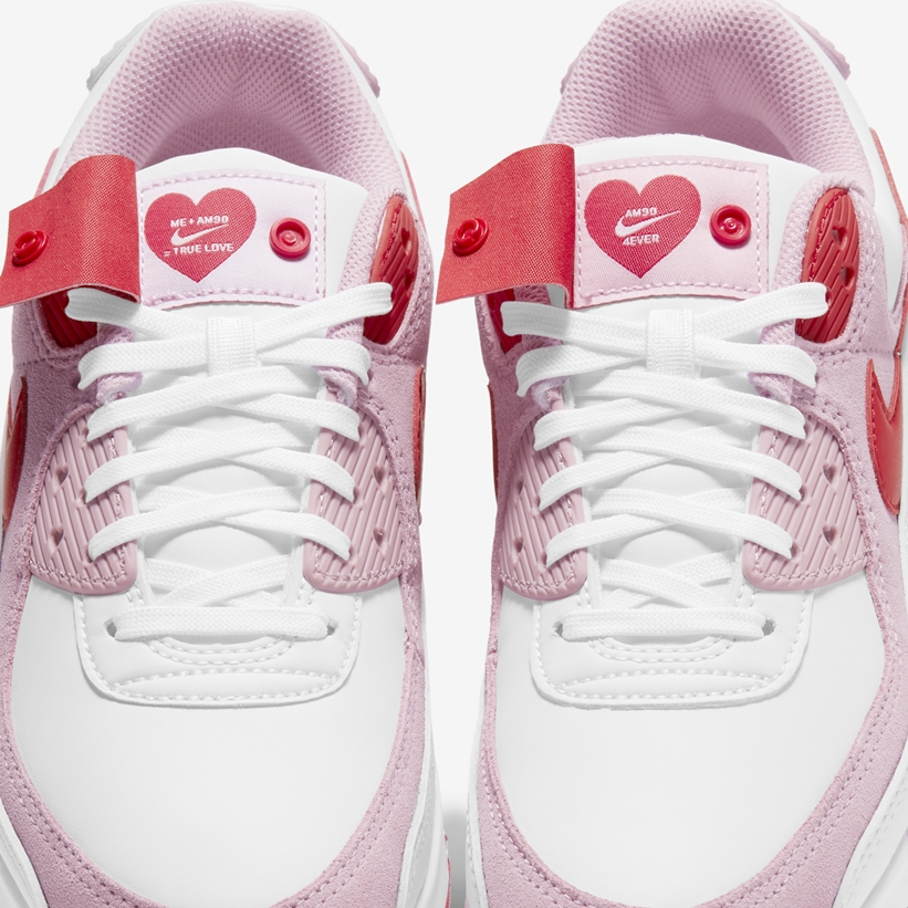 国内 2/6 発売！ナイキ エア マックス 90 “バレンタイン” (NIKE AIR MAX 90 “2021 Valentine”) [DD8029-100]