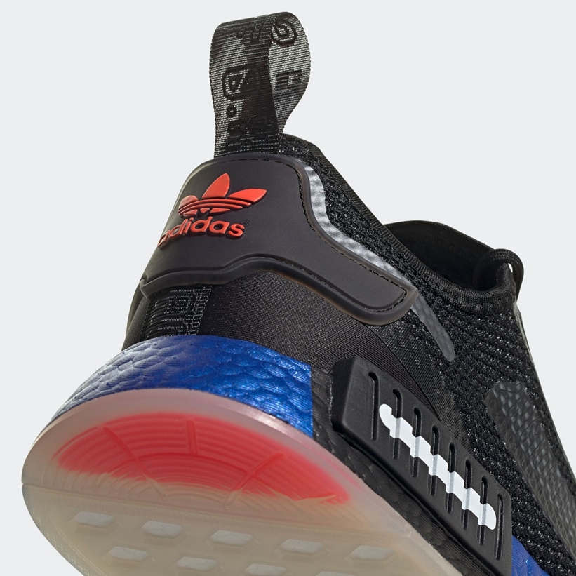 12/3 発売！NASA × adidas Originals NMD_R1 SPECTOO “Core Black/Solar Red” (ナサ アディダス オリジナルス エヌ エム ディー “コアブラック/ソーラーレッド”) [FX6819]