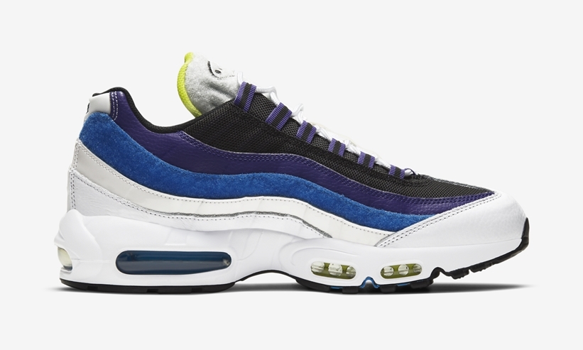 【国内 3/1 発売】ナイキ エア マックス 95 “顔文字/ホワイト/ブラック/ブルー” (NIKE AIR MAX 95 “Kaomoji/White/Black/Blue”) [DD9600-100]