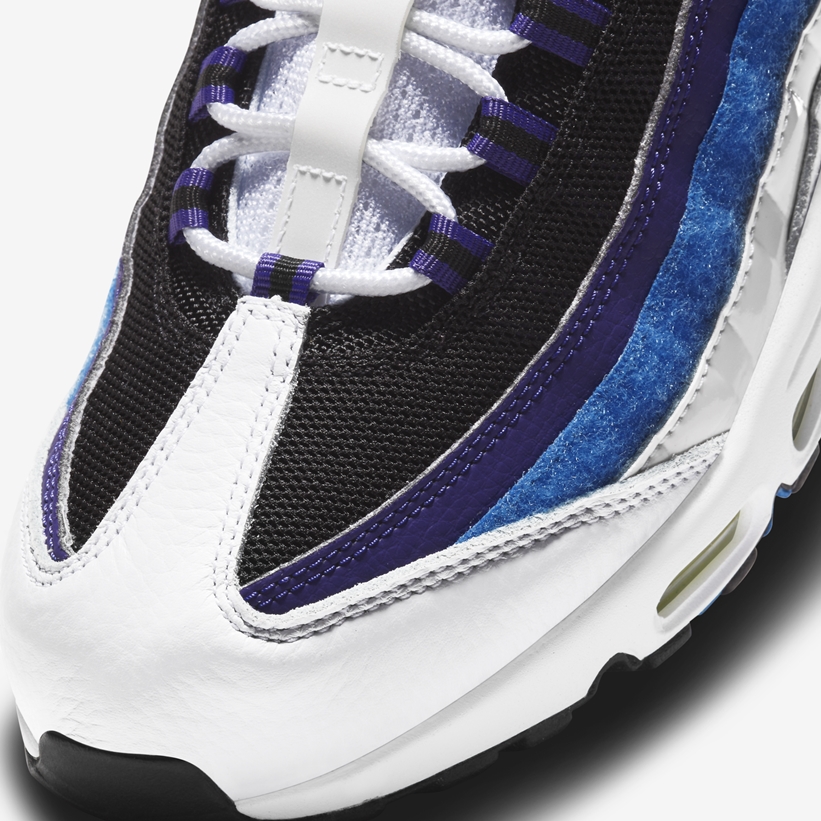 【国内 3/1 発売】ナイキ エア マックス 95 “顔文字/ホワイト/ブラック/ブルー” (NIKE AIR MAX 95 “Kaomoji/White/Black/Blue”) [DD9600-100]