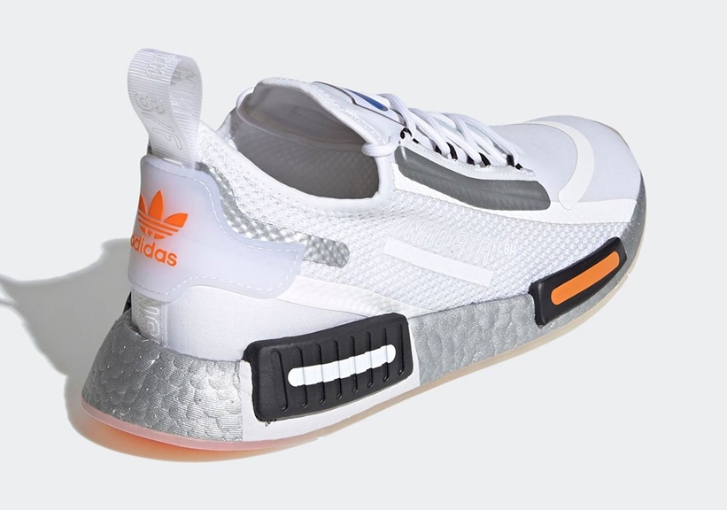 12/3 発売！NASA × adidas Originals NMD_R1 SPECTOO “White/Core Black” (ナサ アディダス オリジナルス エヌ エム ディー “ホワイト/コアブラック”) [FX6818]